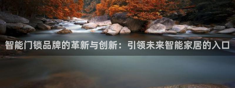 利记官网平台：智能门锁品牌的革新与创新：引领未来智能家居的入