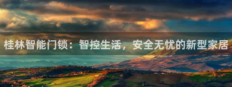 利记官网在线投注：桂林智能门锁：智控生活，安全无忧的新型家居