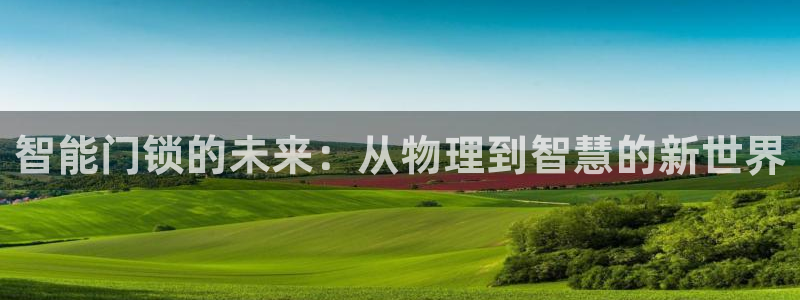 利记手机官网：智能门锁的未来：从物理到智慧的新世界