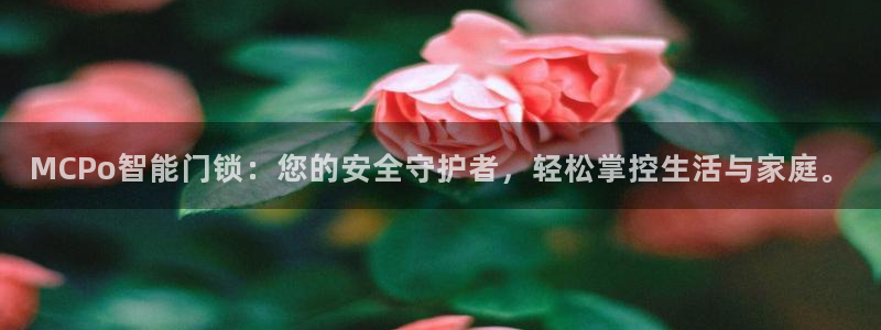 利记博彩官网：MCPo智能门锁：您的安全守护者，轻松掌控生活