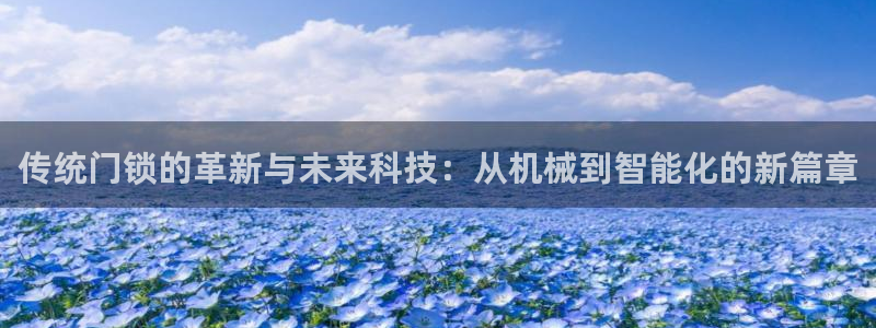 利记sbobe官网：传统门锁的革新与未来科技：从机械到智能化