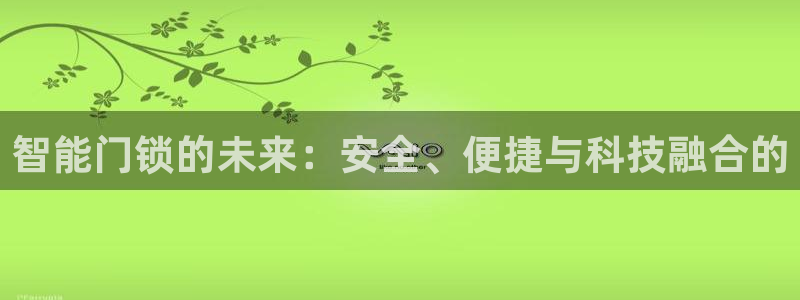 利记官网在线投注：智能门锁的未来：安全、便捷与科技融合的