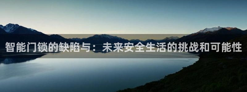 利记亚洲官网：智能门锁的缺陷与：未来安全生活的挑战和可能性