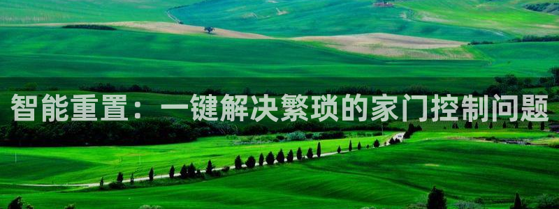 利记厨具官网售后：智能重置：一键解决繁琐的家门控制问题