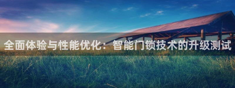 sbo利记体育官网注册：全面体验与性能优化：智能门锁技术的升