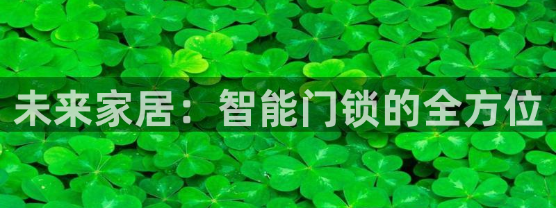 利记亚洲官网：未来家居：智能门锁的全方位