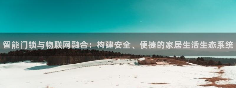 利记88官网app：智能门锁与物联网融合：构建安全、便捷的家