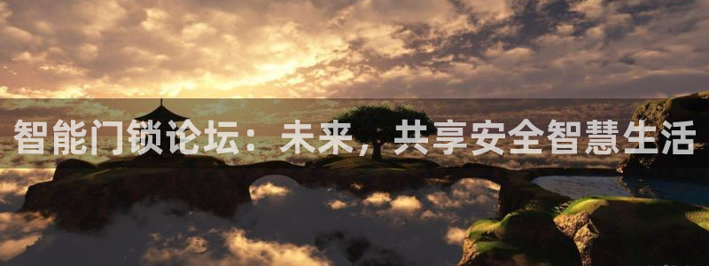 利记网官网网址：智能门锁论坛：未来，共享安全智慧生活