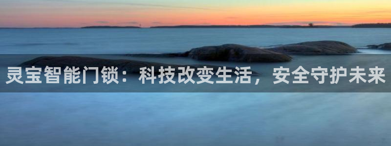 利记足球官网：灵宝智能门锁：科技改变生活，安全守护未来